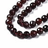 Natural Orange Garnet Beads Strands G-T108-60-3