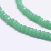 Opaque Glass Beads Strands EGLA-K010-B02-3