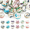 20Pcs Acrylic Stripe Beads MACR-TA0002-77-1