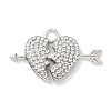 Alloy Rhinestone Pendants ALRI-S001-10P-1