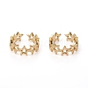 Adjustable Brass Cuff Rings X-RJEW-G105-03G-2