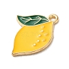 Alloy Enamel Pendants ENAM-E064-25KCG-08-2