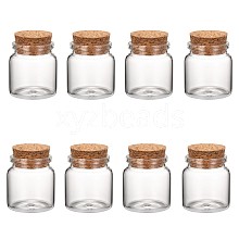 Glass Jar Glass Bottles Bead Containers AJEW-S074-03A