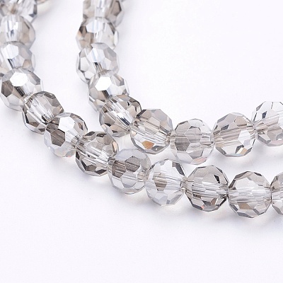 Glass Beads Strands EGLA-J042-6mm-15-1
