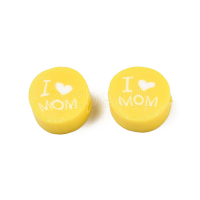 Handmade Polymer Clay Beads CLAY-T019-11J-1