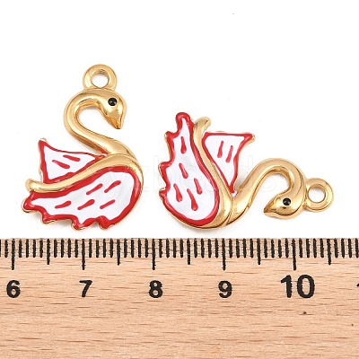 304 Stainless Steel Enamel Pendants STAS-G398-20G-02-1