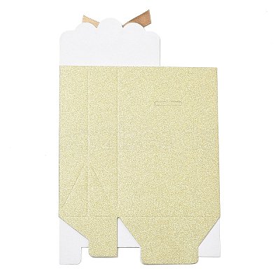 Rectangle Glitter Paper Gift Bags CARB-TAC0002-05D-1