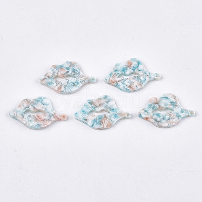 Cellulose Acetate(Resin) Pendants X-KY-T008-22A-1