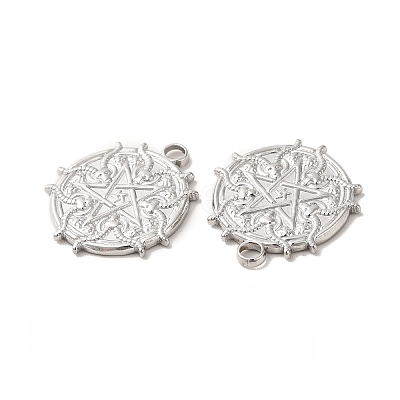 Non-Tarnish 304 Stainless Steel Pendant STAS-H212-25P-1