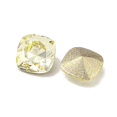 Glass Rhinestone Cabochons RGLA-L029-14B-213-1