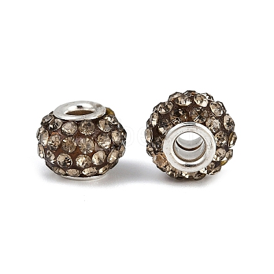 Resin Rhinestone Beads CPDL-H001-10x7mm-17-1