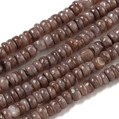Dyed Natural Freshwater Shell Beads Strands X1-BSHE-G039-07I-1