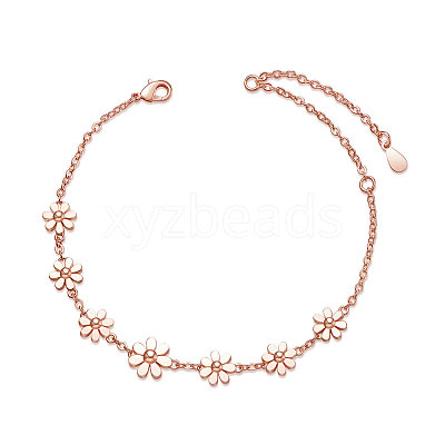 Brass Link Bracelets JB538B-1