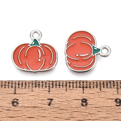 Alloy Enamel Pendants ENAM-Q003-10P-1