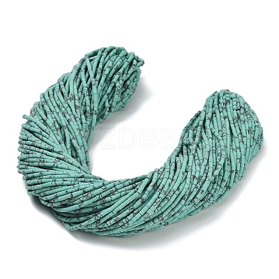 Dyed Synthetic Turquoise Beads Strands G-P594-01B-04-1