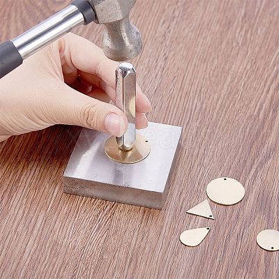 Brass Charms KK-BC0004-37AB-1