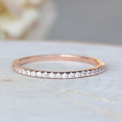 Alloy with Crystal Rhinestone Finger Rings FS-WG3B390-01-1