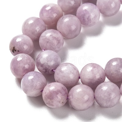 Natural Lepidolite Beads Strands G-H247-11D-1