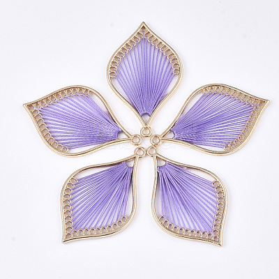 Cotton Thread Woven Pendants FIND-S306-03I-1