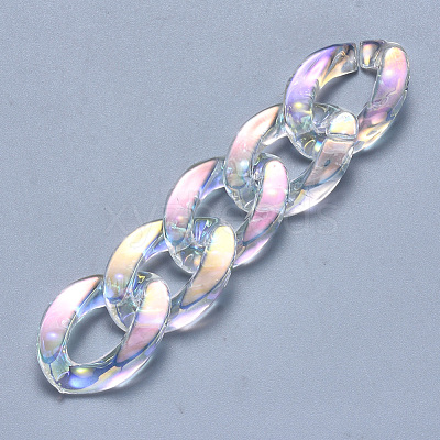 Transparent Acrylic Linking Rings OACR-S036-001A-D01-1