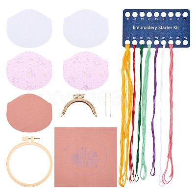 DIY Embroidery Starter Kit DIY-TAC0030-02-1