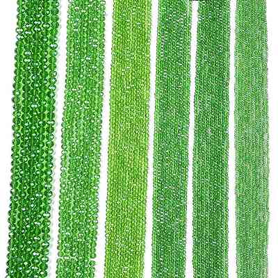 Electroplate Glass Beads Strands EGLA-A044-T1mm-A11-1
