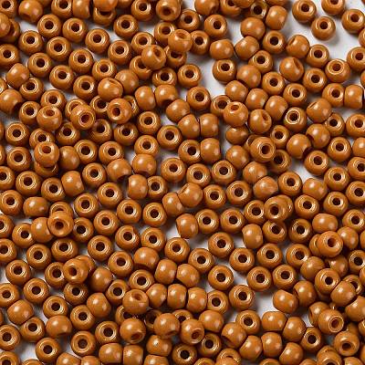 Baking Paint Glass Seed Beads SEED-H002-I-A514-1