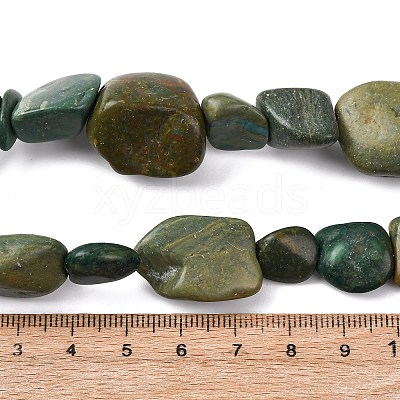 Natural Shoushan Jade Beads Strands G-D098-C07-1