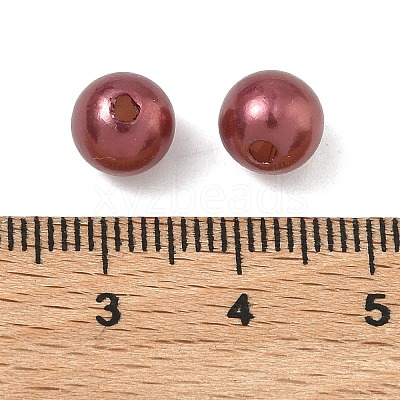 Imitation Pearl Acrylic Beads PL610-12-2-1