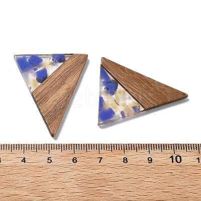 Resin and Walnut Pendants FIND-R051-01A-1