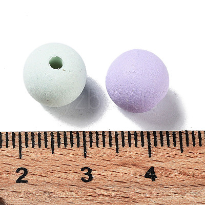 Opaque Acrylic Beads X1-OACR-Z013-40B-1