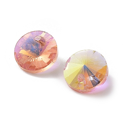 Electroplate Transparent Glass Beads EGLA-Z002-AB03-1