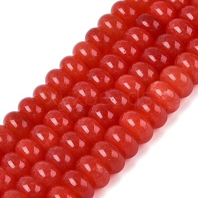Natural White Jade Beads Strands G-Q613-01F-30-1