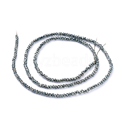 Electroplate Glass Beads Strands EGLA-F149-FR-02-1