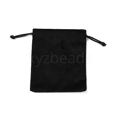 Velvet Jewelry Drawstring Storage Pouches ABAG-P013-02B-01-1