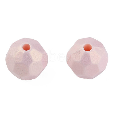 Spray Painted Acrylic Beads MACR-N006-26-C01-1