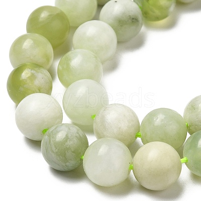 Natural New Jade Beads Strands G-K340-A01-03-1