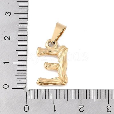 304 Stainless Steel Pendants STAS-F235-01G-E-1