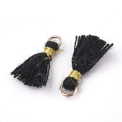 Polycotton(Polyester Cotton) Tassel Pendant Decorations FIND-S281-02-1