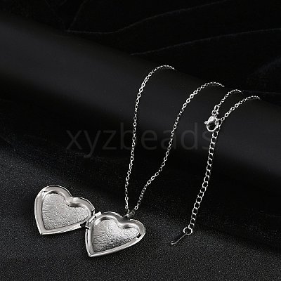 201 Stainless Steel Cable Chain Necklaces NJEW-M050-04C-P-1-1