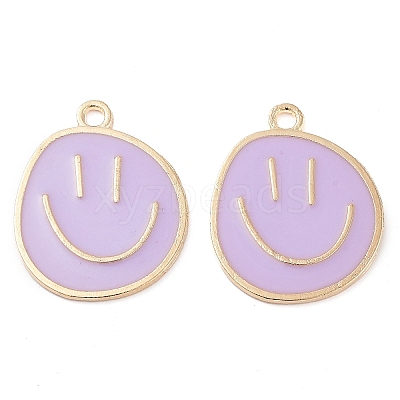 Alloy Enamel Pendants PALLOY-S192-03G-03-1