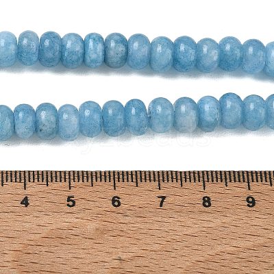 Dyed Natural White Jade Beads Strands GG-CBA9281-A17-5x8mm-1
