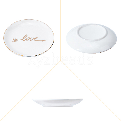Ceramic Jewelry Dishes AJEW-WH0282-50-1
