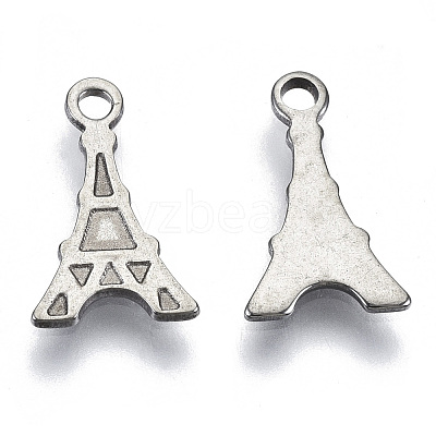 Non-Tarnish 201 Stainless Steel Charms X-STAS-R116-068-1