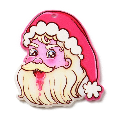 Christmas Theme Acrylic Pendants MACR-C024-02D-1
