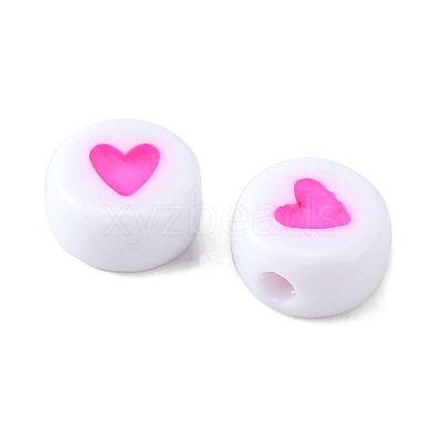 Opaque Acrylic Beads X2-MACR-N008-57F-1