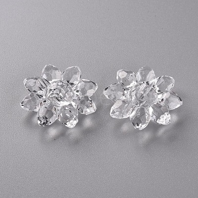 Transparent Acrylic Beads TACR-491-01-1