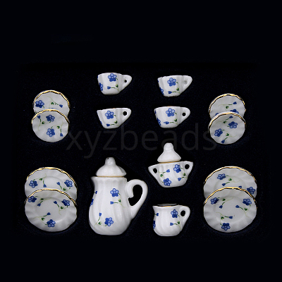 Mini PorcelainTea Set BOTT-PW0001-213A-05-1