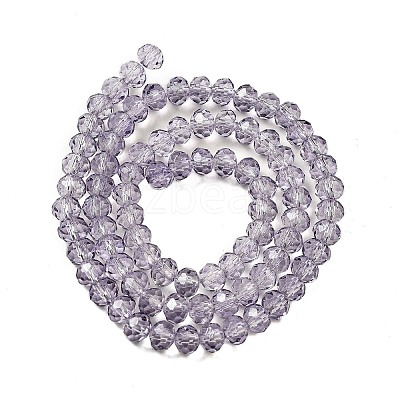 Transparent Baking Paint Glass Beads X1-DGLA-A034-T6mm-D07-1