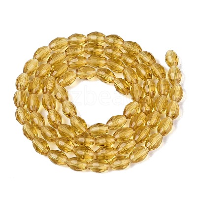 Transparent Glass Beads Strands GLAA-N071-01A-A08-1